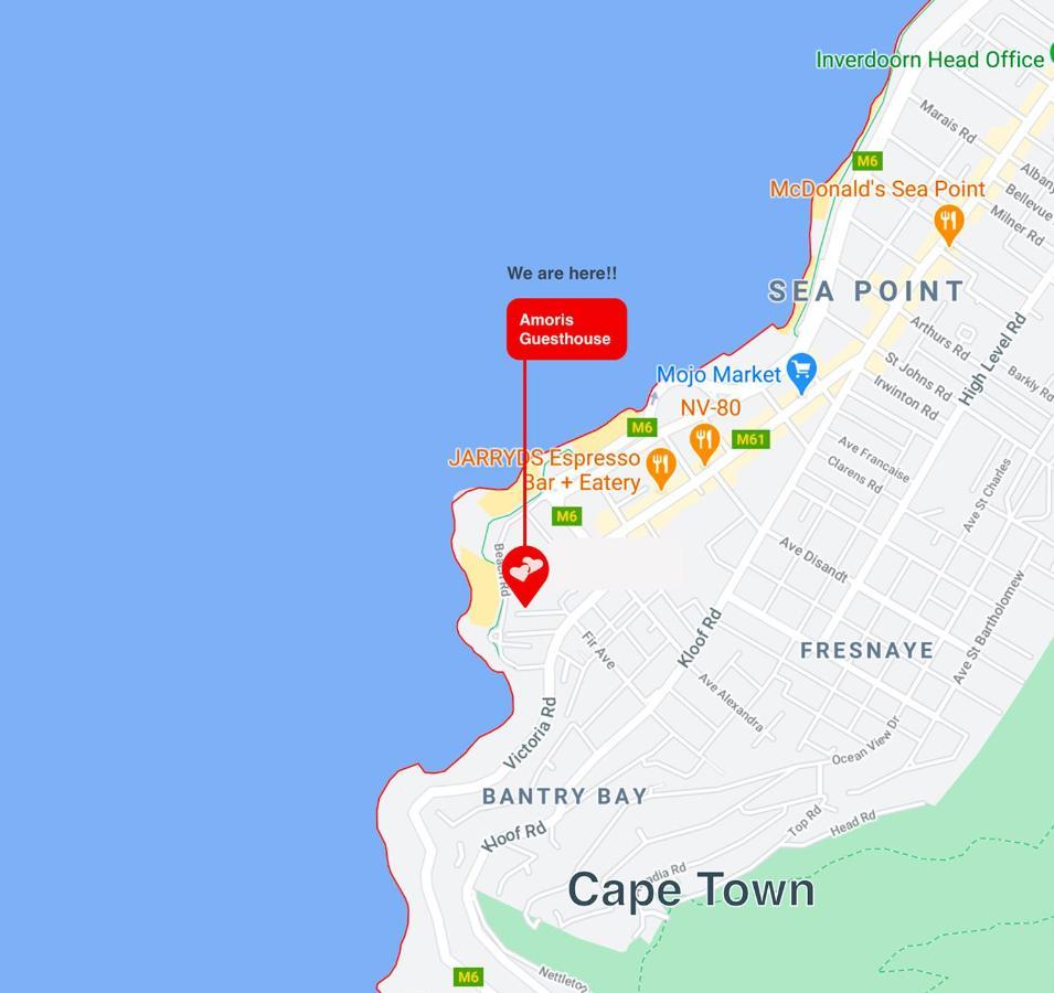 Amoris Guest House-Sea Point Le Cap Extérieur photo
